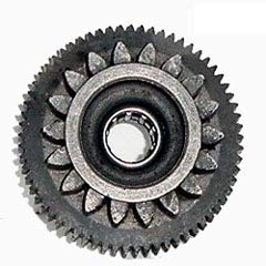 Starter Reduction Gear 18/64th Fine Gear Fits E-Ton Impuls 50, 90, Lightning AXL50, Thunder AXL90, Sierra DXL90, Viper RXL50-70-90cc, 50cc Beamer & Matrix Scooters, Polaris, Alpha Sports, Dinli, ATVs
