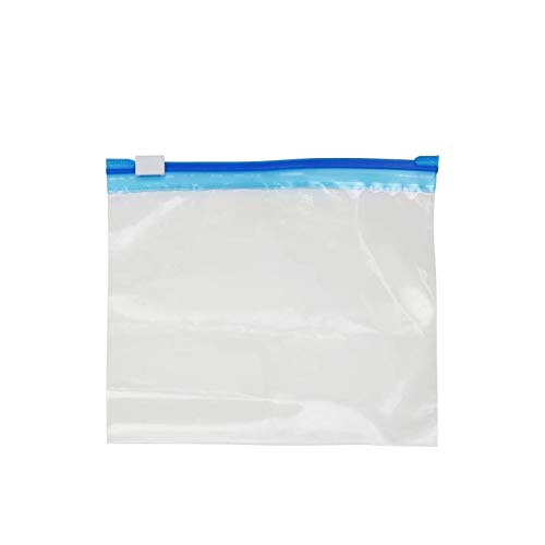 SWABRITE Zipper Seal Freezer Food/Vegetable/Fruit Storage Re-Usable Bags Combo Pack of Small,Medium and Large(45 Bags)