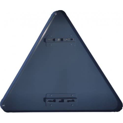 CARTELLO IN LAMIERA SCATOLATA TRIANGOLO lato 90cm - intersezione a T con diritto di precedenza - SEGNALE CATARIFRAGENTE CLASSE 1 O 2 (a nido d'ape) (CARTELLO CLASSE 1)