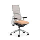 Steelcase Sedia da ufficio ergonomica: Please Air, braccioli 3D, Persimmon