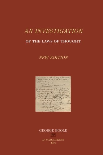 An Investigation of The Laws of Thought
