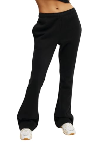 Image of dockstreet Straight Wide fit Long Length Trouser Style Drawstring Trackpant for Women /Trending Sporty Style, Relaxed Casual Pants for Women