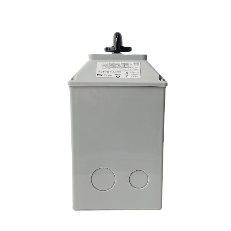 -63/6M 63A 6 poli commutatore a camme selettore rotativo elettrico multiposizione con scatola di protezione IP65(0123456)