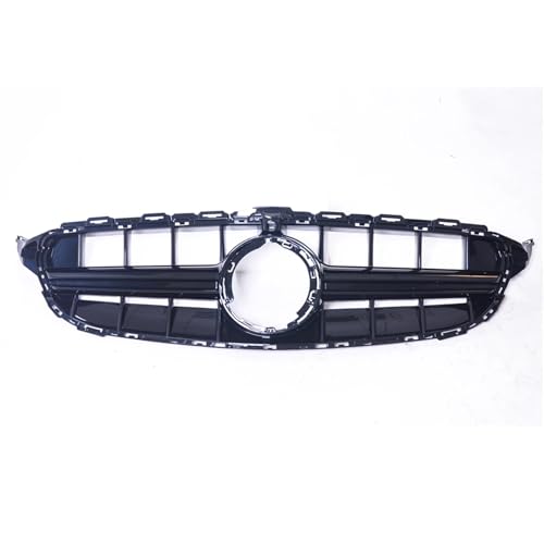 Calandre W205 noire style E63 AMG pour pare-choc Classe C Sport 2014-2018