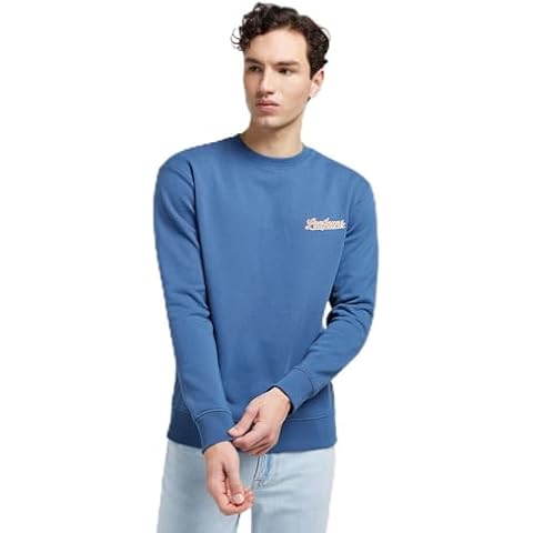 Lee Men's Core Drama Blue Sweatshirt Cover