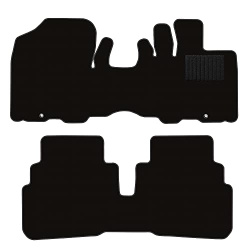 Aviles スズキ 新型 ハスラー MR52S MR92S フロアマット【16色から選択】(01:無地 × ブラック)