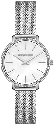 Michael Kors Women’s Mini Pyper Two Hand Stainless Steel Watch