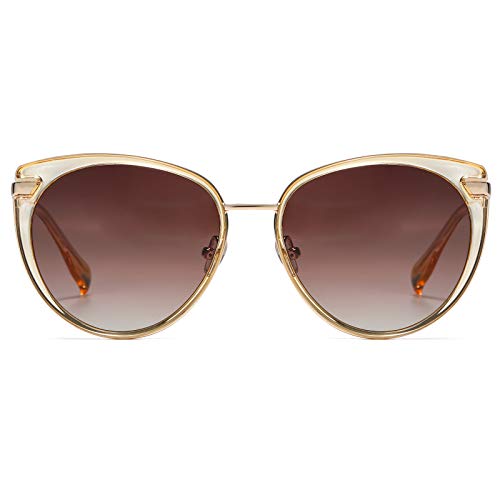 Duco Diamond Trim Style Gafas De Sol Para Mujer, Polarizadas, Protección Uv, Diseño Retro Dc1222 Duco Diamond Trim Style Gafas De Sol Para Mujer, Polarizadas, Protección Uv, Diseño Retro Dc1222