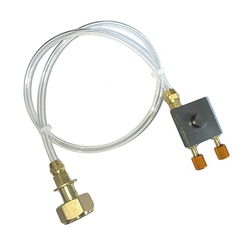 Mipcase Camping Gas Inflation Valve Gas Refill Adapter for Outdoor Stoves Safe and Reliable Conversion Joint for Flat Gas Tanks Lower Costs Essential Camping Tool