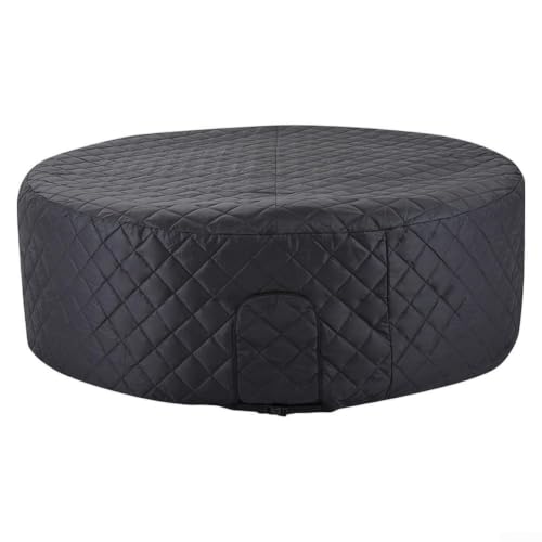 Image of Round Spa Cover 208x70cm Heat Insulating PE Material