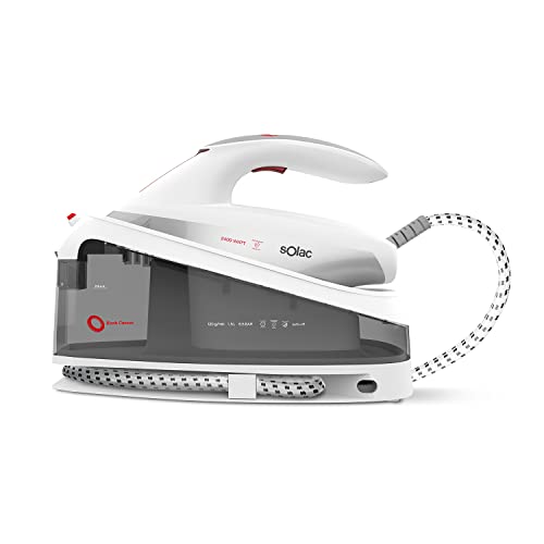 Solac-Centro-de-planchado-Blank-Canvas-3000W-Plancha-profesional-7-bar-de-presion-presurizado-Quick-Start-en-30s-Golpe-vapor-400gmin-Max-vapor-constante-130gmin-15L-Ceramica Solac-Centro-de-planchado-Blank-Canvas-3000W-Plancha-profesional-7-bar-de-presion-presurizado-Quick-Start-en-30s-Golpe-vapor-400gmin-Max-vapor-constante-130gmin-15L-Ceramica