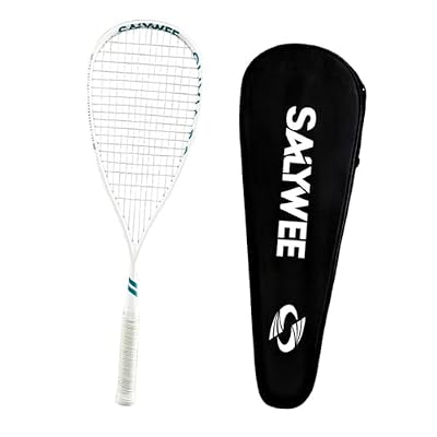 Squash Racket Squash Racquet Lightweight Portable with Bag Tennis Racket for Elastic Rotation Cushioning Competition Advanced