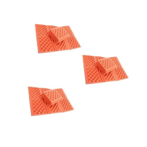 balacoo 3sets Picnic Mat Hiking Cushion Lightweight Camping Seat Pad Ground Mat 2pcs*3