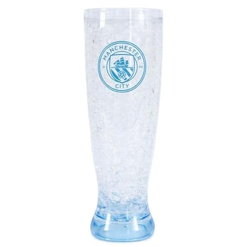 Man City Tall Freezer Pint for Cold Beer Gift
