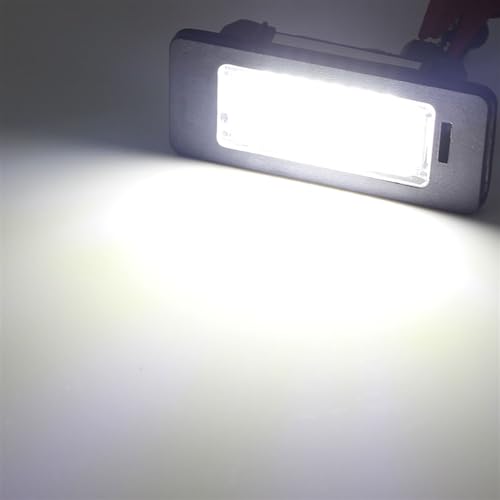 Luz de matrícula para BMW E60 E90 evite multas sustituyendo bombilla trasera fundida de 12V 4