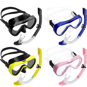Swimstars Snorkel Set, Anti-Fog Diving Mask, Comfortable Adult Scuba Mask With Tempered Glass, Men's And Women's Snorkeling Gear #TOP6