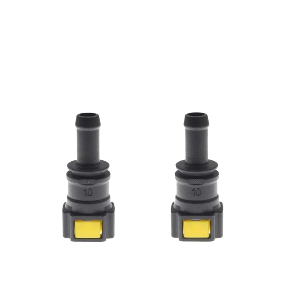 Fuel Line Hose Coupler Quick Release Connect Connector 1/2 5 10 ID10 20805109 Compatible with Trucks T Series(2PCS)
