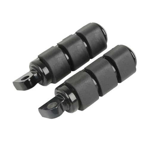 Repose-pieds chromés moto 3/8'' antidérapants pour Sportster et Low Rider