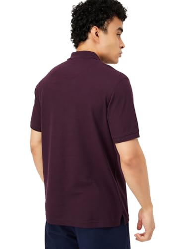 Image of Max Mens Cotton Blend Regular Fit Half Sleeves Solid Polo T-Shirt