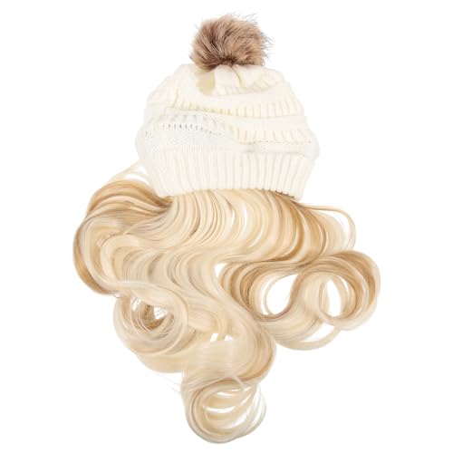 Bonnet avec cheveux thermo-résistants et postiche stretch isolant POPETPOP