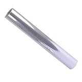 🎁 【Espesor】: los rollos de celofán tienen 30 micrones de grosor, no son fáciles de romper, el rollo de envoltura de celofán transparente es muy fácil de trabajar, puede envolver todos los regalos de una sola vez, eso es muy conveniente.
