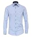 Produktbild Venti Herren Businesshemd Uni Modern Fit Azurblau 39