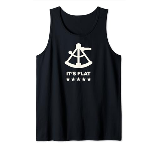 It’s Flat | A Stationary Non-Spinning Earth Camiseta sin Mangas