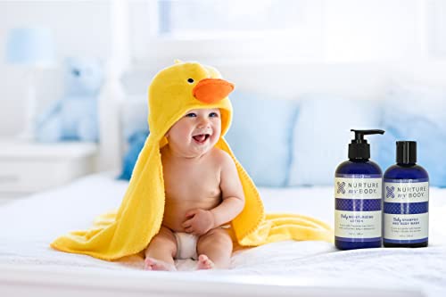 Nurture My Body Fragrance-Free Baby Lotion | 8 Oz. | Nurtures Baby's Skin With Carefully Selected All-Natural Wildcrafted Plant Extracts And Essential Oils. Great For Baby Shower Favors! #TOP2