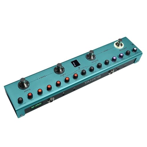 M-Vave Tank-G Guitar Multi Effects Processor Rechargeable Modeling IR Cabinets
