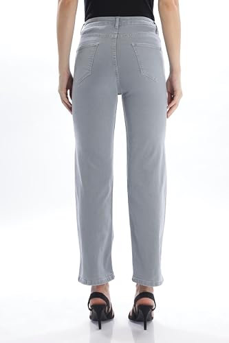 Image of RAGZO Relaxed Fit Jeans for Women || Women High Waist Jeans Pants || Flare Denim Jeans || Loose Fit Jeans for Women