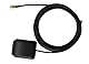 Auto Aktive GPS Antenne 3 Meter | GPS Antenne mit SMA RG178 Koaxialanschluss und Magnetfuß für GPS Autoradio Navigationssystem | 28 dB