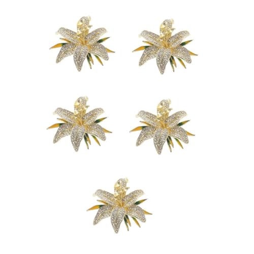 Épingles de robe Lily Wedding en alliage de zinc pour les femmes stylées