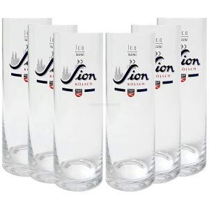 Preisvergleich Produktbild Sion Kölsch Glas / Gläser / Stangen - 6x 0,3L
