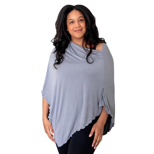 Image of Bamboobies Breastfeeding Shawl - Nursing Cover for Breastfeeding - Ultra-soft