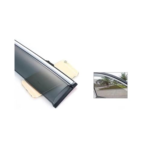 Déflecteurs vent pour MG4 EV accessoire fenêtre pluie soleil visière - 3