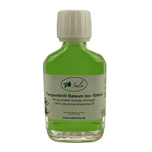 Sala Terpentin&ouml;l Balsam Kiefernharz &auml;therisches &Ouml;l naturrein bio 100 ml NH