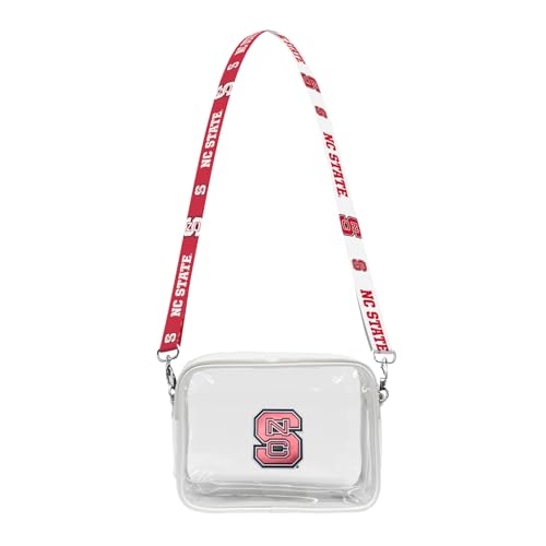 Littlearth North Carolina State Wolfpack NCAA Clear Fanny Fan Purse