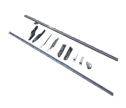 Barres de toit voiture Discovery 3 4 porte-bagages supérieur en aluminium silver