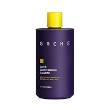 Gache Korean Shampoo for All Hair Types | Hydrating Clarifying Shampoo for Daily Use | Repairs & Strengthens Dry Damaged Hair | Sulfate Free Paraben Free | K-Beauty Hair Care, 13.5 fl oz