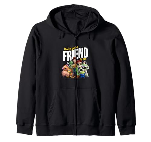 Toy Story Hoodie Disney Pixar Vêtement d'Amitié Nostalgique pour Fan