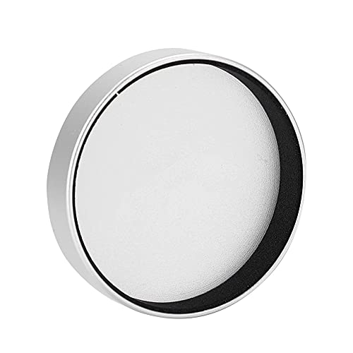 NIZUUONE 39mm Professional Lens Cap Metal Front Cap for Cameras Photography Accessories (Silver)