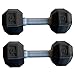 2 Pcs Dumbbells for Baby Mini 1.8x4.7 In Silicone Hand Weight Lifting Set for Fitness Exercise Funny Sport Toys for Toddlers (Black) Set
