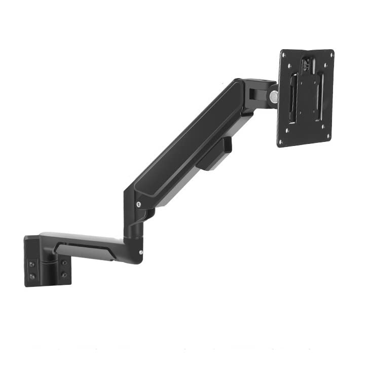 Brazo Monitor PC 10 "-32" MONTOR DE MONTAJE DE MONTAJE DE MONTAJE DE MONTAJE DE MONTAJE, soporte de monitor de movimiento completo de gas, brazo de montaje ajustable de aluminio, se mantiene hasta 19.