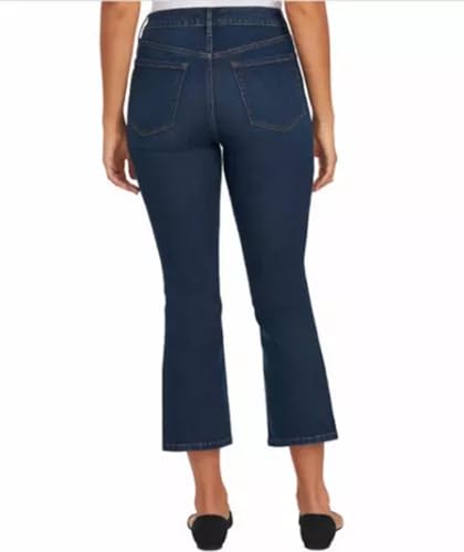 Chaps Ladies Mid Rise Crop Kick Jeans (US, Numeric, 8, Regular, Regular, Verona)2