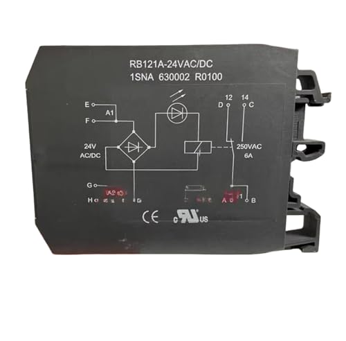 Relais de type terminal RB121A-24VAC/DC 1 piece pour tableau de commande - 3