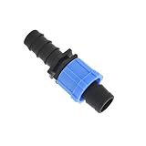 MINGMIN-DZ Dauerhaft Gartenschlauch 1/2 bis 16 mm Tropfbandverbinder mit Kontermutter Wasserschlauch 1/2