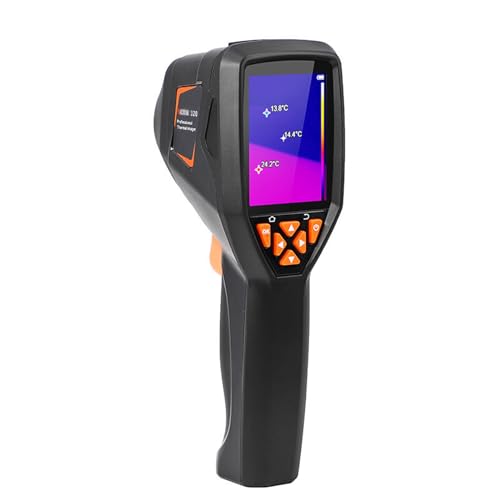Industrial Thermal Imaging Device, 120x190 High Resolution Dual-Camera Thermal Imaging Camera with 2.8" LCD Screen and 20℃~400℃ Temperature Range, for Building Inspection, HVAC and Electrical