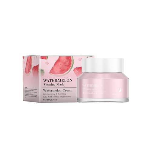 Watermelon Sleep Facial Moisturizing Transparent Cleaning Smearing Night Care I[}C v~A ̂