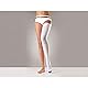 Sanyleg - Anti-Thrombose- und Anti-Embolie-Einbeinstrumpfhose, differenzierte abgestufte Kompression, mit Inspektionsloch, verstellbare Taille, beidseitig verwendbar, Größe Small, Länge 70-80 cm