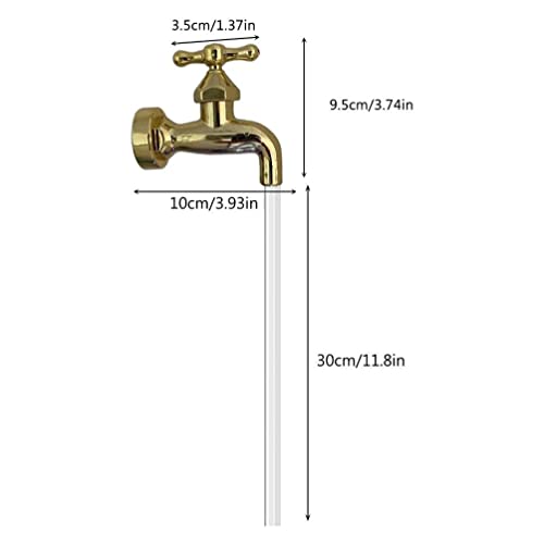 Yarnow Courtyard Water Fountain Invisible Flowing Spout Watering Can Fountain Flowing Water Fountain Faucet Flow Device Ornaments For Pools Ponds Water Walls Fountains Invisible Faucet #TOP6